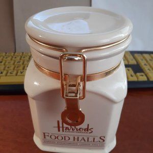 Vintage Harrods Knightsbridge Food Halls Flip-top New, England Original Store